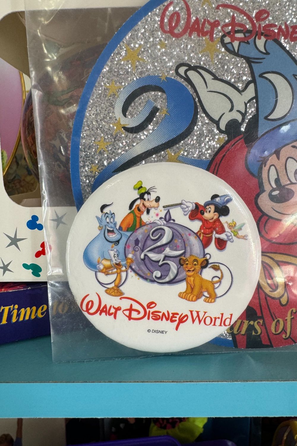 DISNEY WORLD 25TH ANNIVERSARY SOUVENIR BUNDLE*