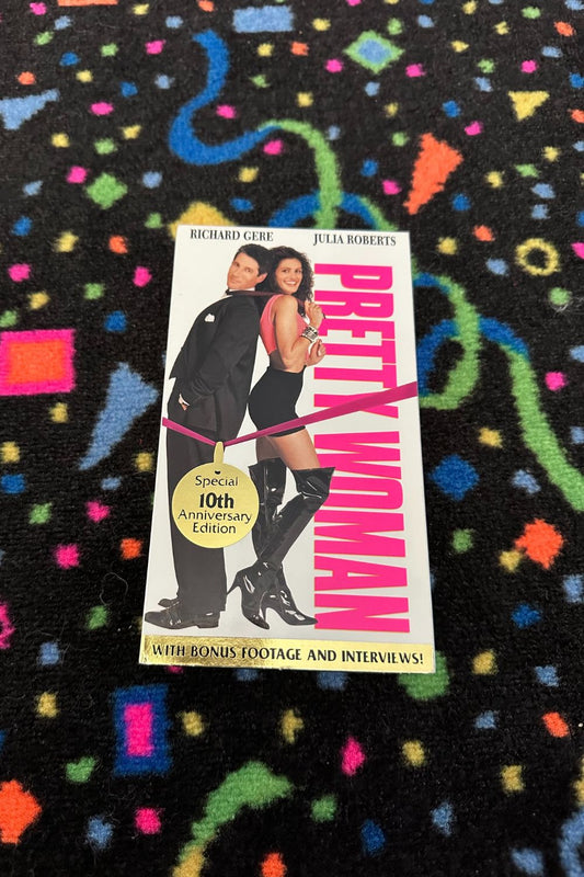 PRETTY WOMAN 10TH ANNIVERSARY (SOFT COVER) VHS*