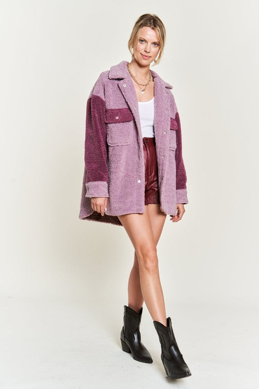 BERRY BREEZE SHERPA JACKET