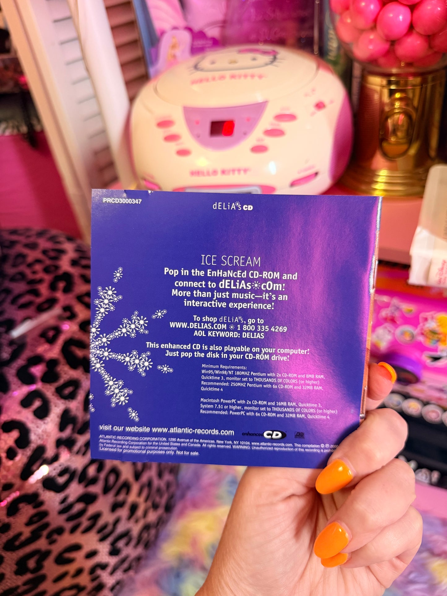 Delia’s Ice Scream CD