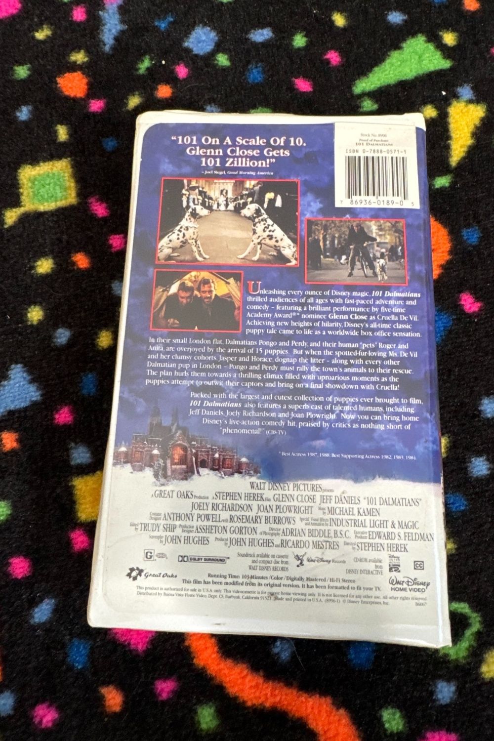 101 DALMATIANS (LIVE ACTION) VHS*