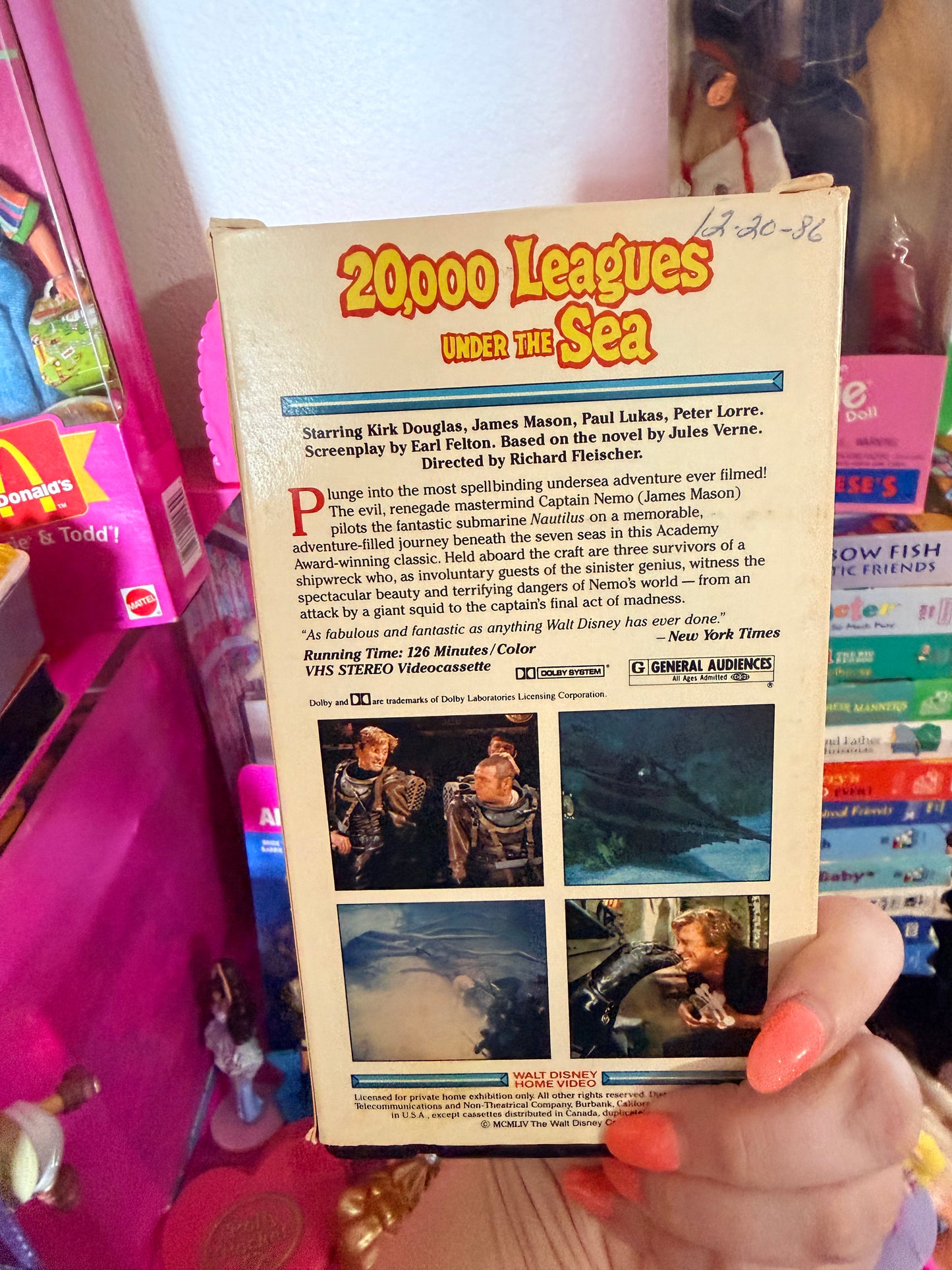 20,000 leagues under the sea vhs