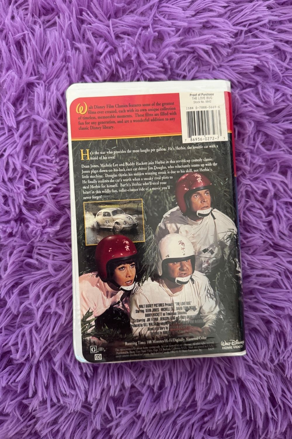 THE LOVE BUG VHS*