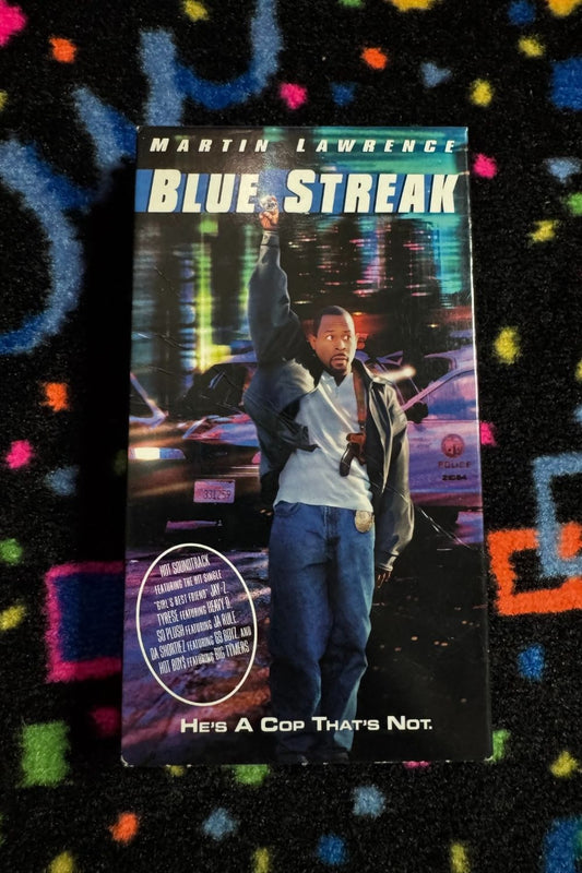 BLUE STREAK VHS*