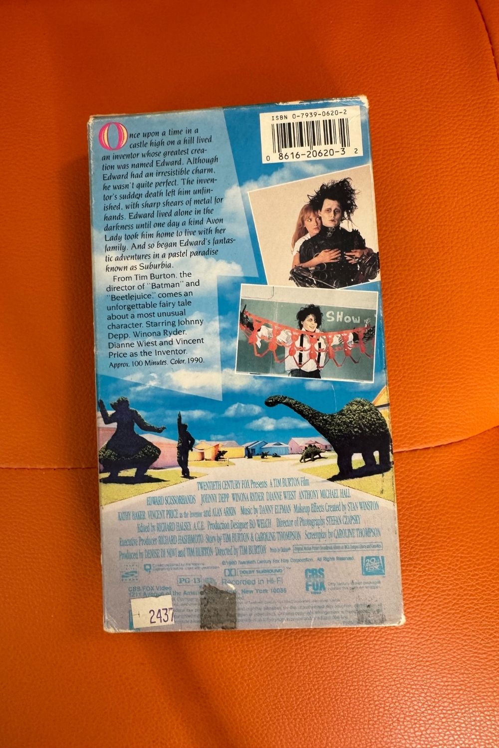 EDWARD SCISSOR HANDS VHS*