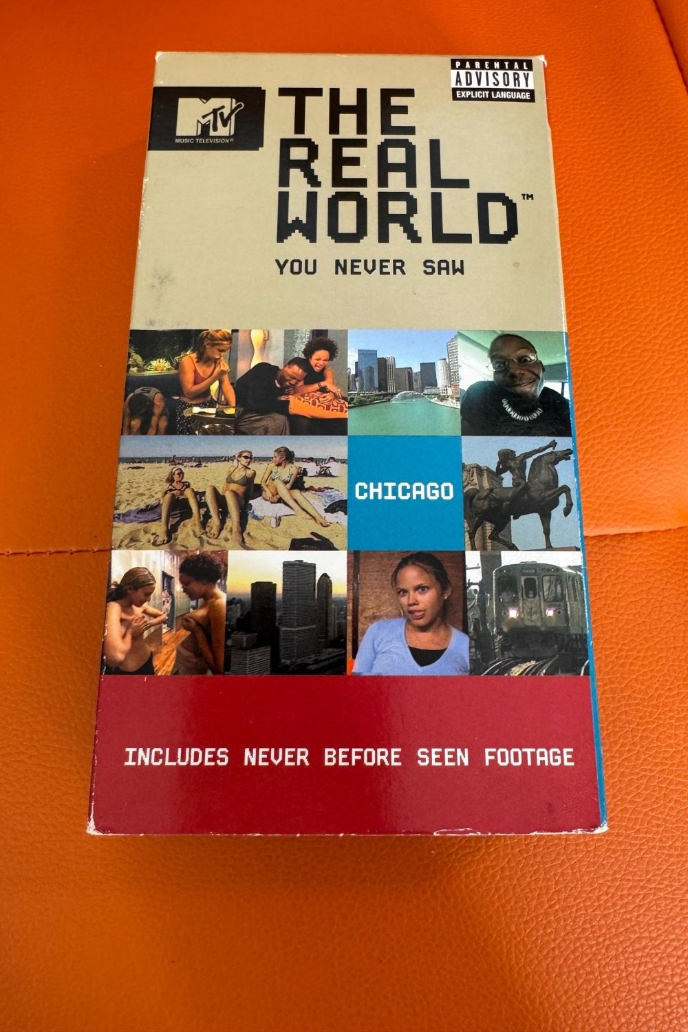 THE REAL WORLD CHICAGO VHS*