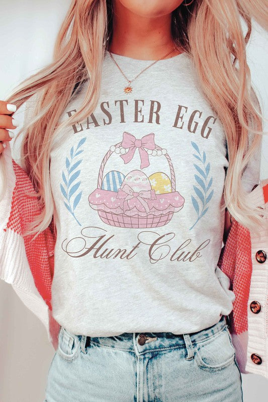 EASTER EGG HUNT CLUB GRAPHIC TEE