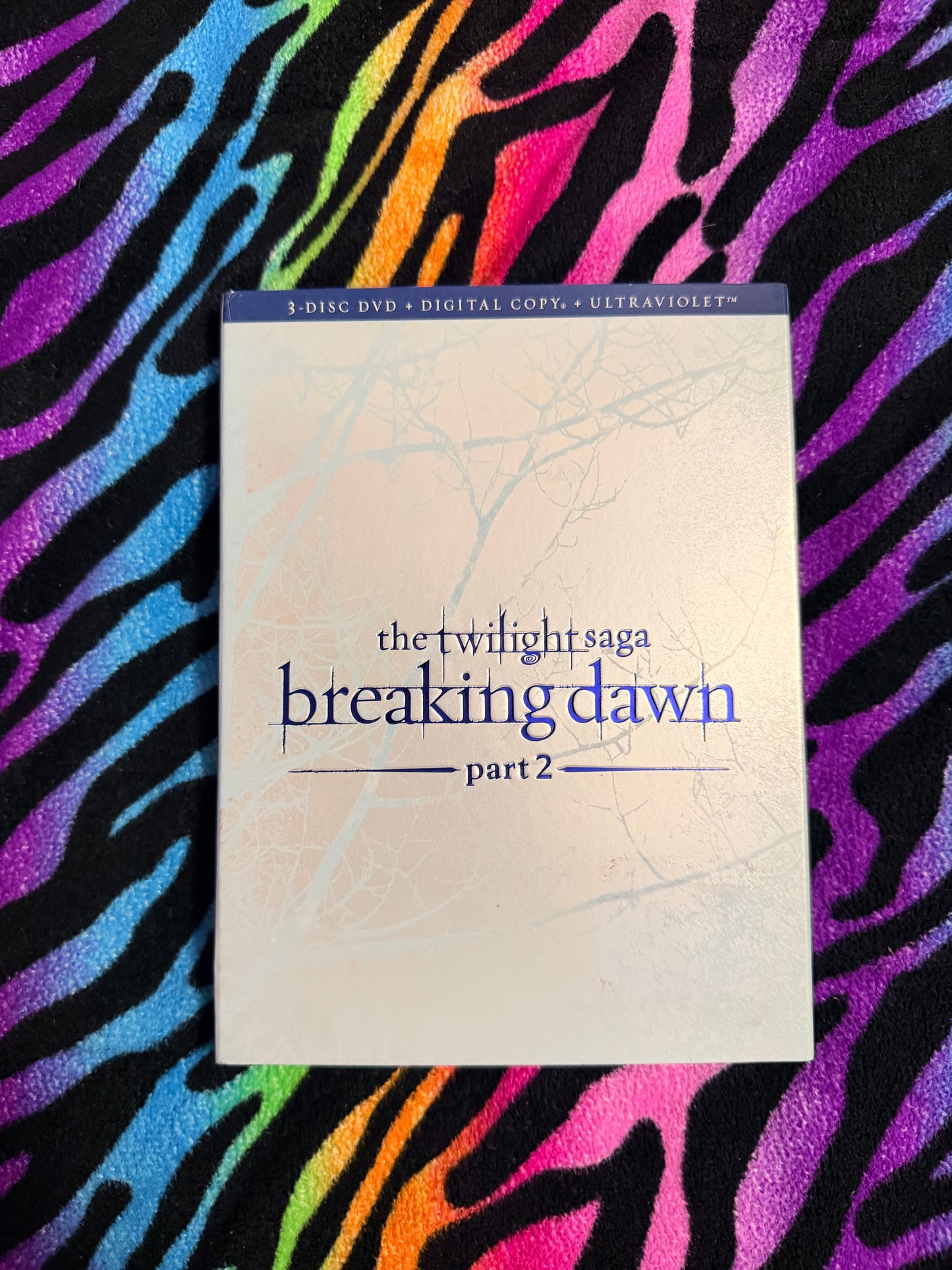 The Twilight Saga breaking Dawn part 2 3 disc dvd set