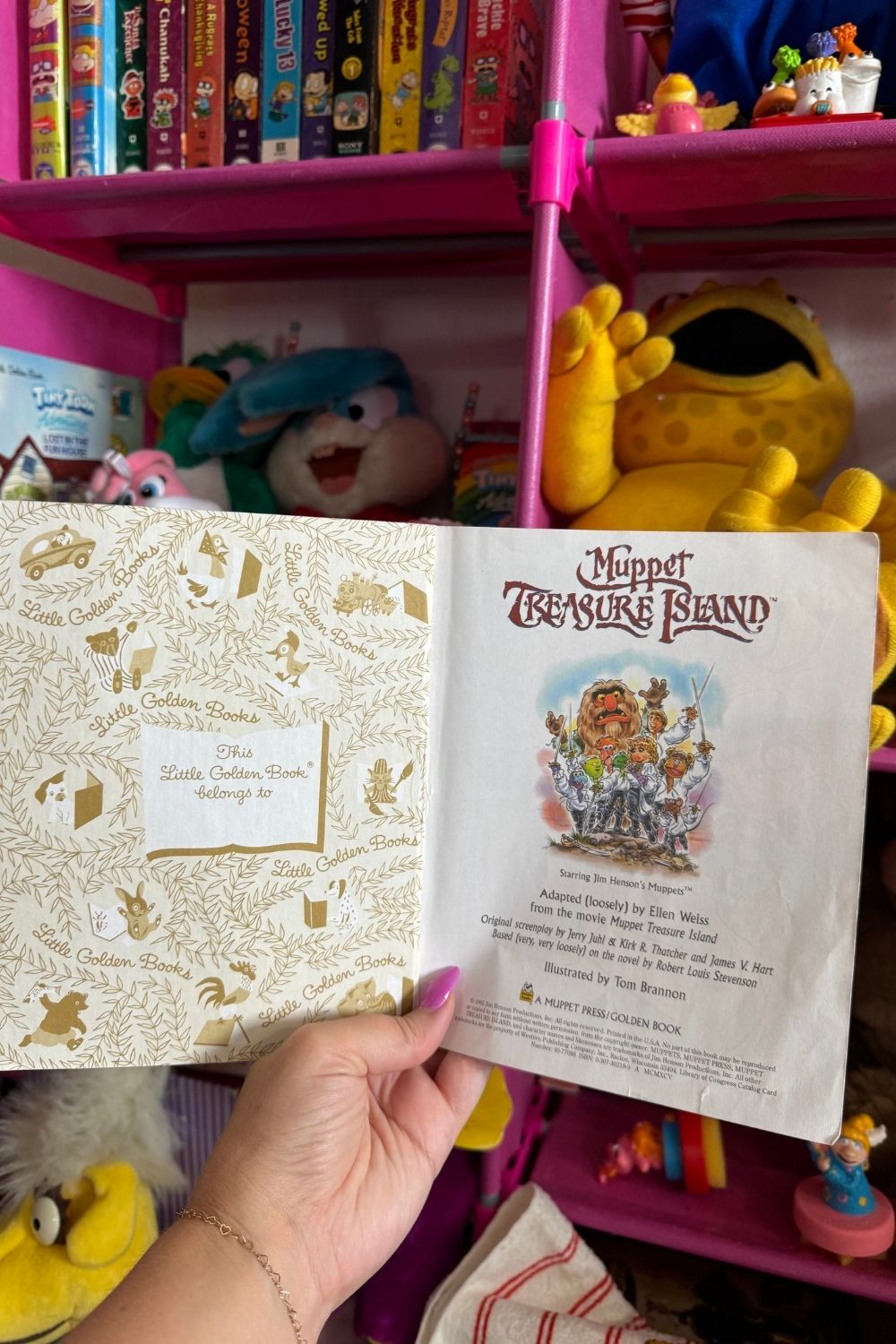 MUPPET TREASURE ISLAND GOLDEN BOOK*