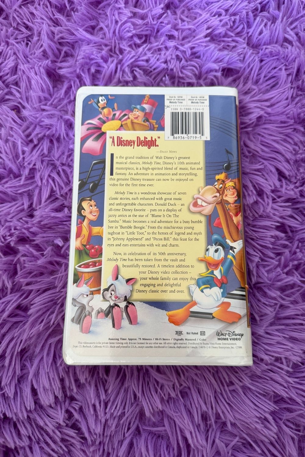 MELODYTIME 50TH ANNIVERSARY VHS*