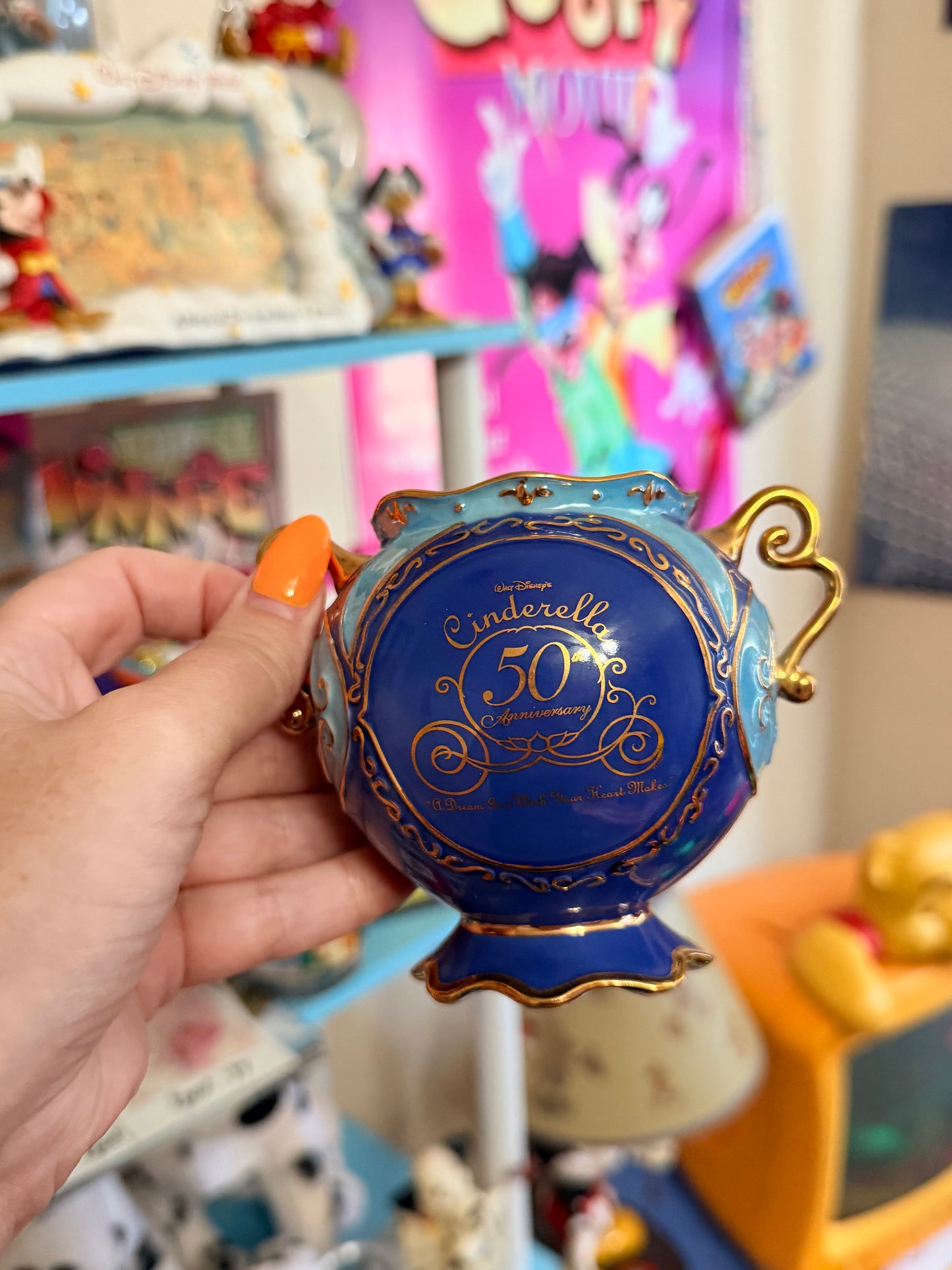 Disney Cinderella 50th Anniversary Music Box Ardleigh Elliott