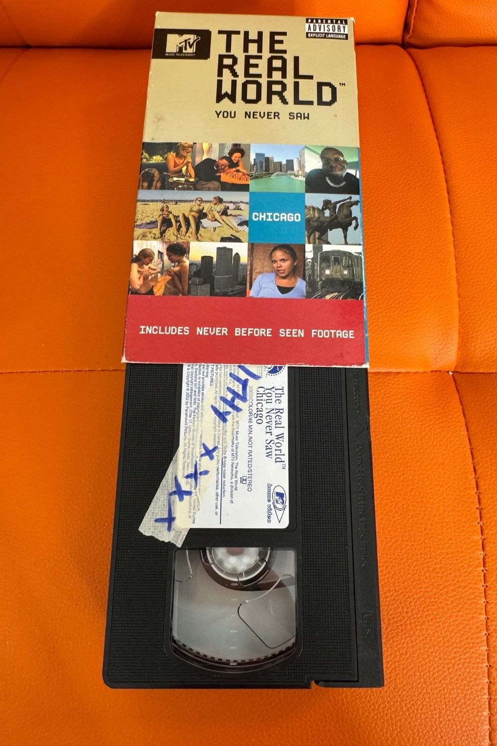 THE REAL WORLD CHICAGO VHS*