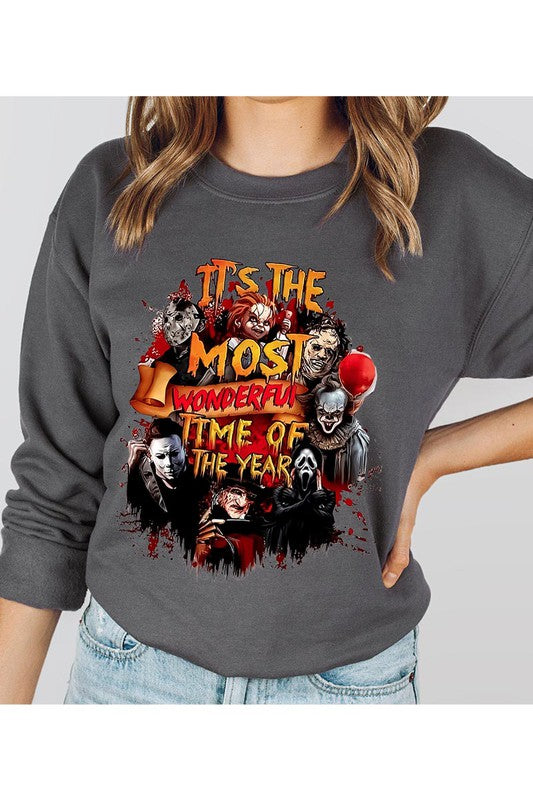 HORRORVERSE LEGENDS: UNVEILING THE ICONS SWEATSHIRT