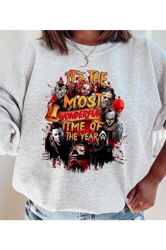 HORRORVERSE LEGENDS: UNVEILING THE ICONS SWEATSHIRT