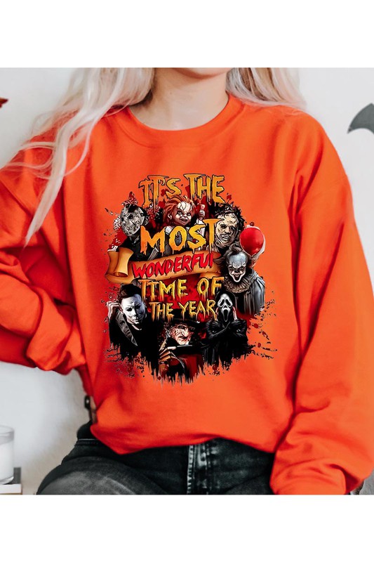 HORRORVERSE LEGENDS: UNVEILING THE ICONS SWEATSHIRT