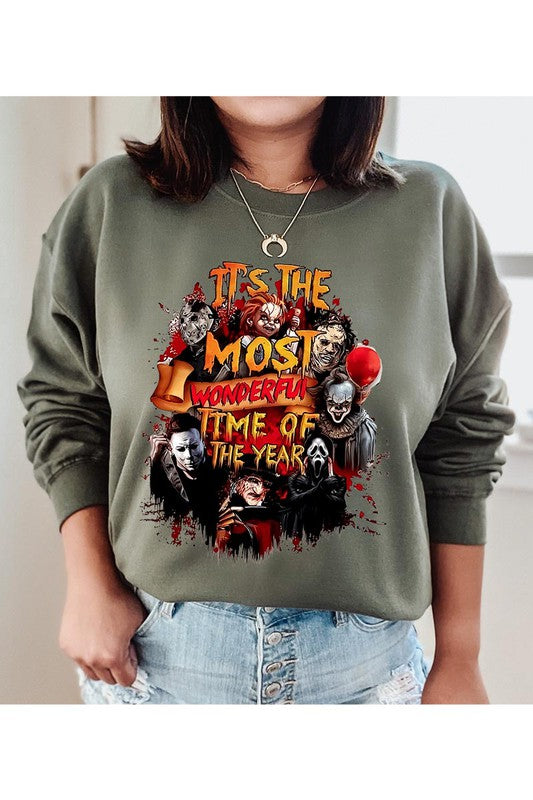 HORRORVERSE LEGENDS: UNVEILING THE ICONS SWEATSHIRT