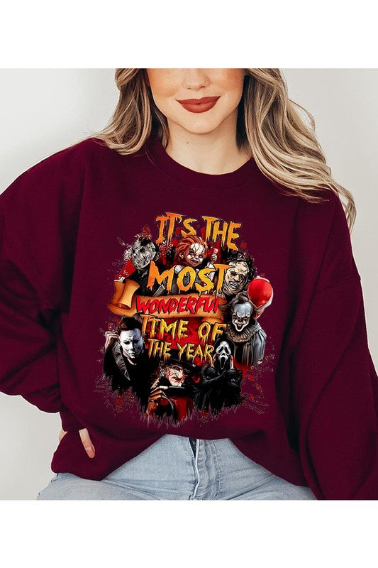 HORRORVERSE LEGENDS: UNVEILING THE ICONS SWEATSHIRT