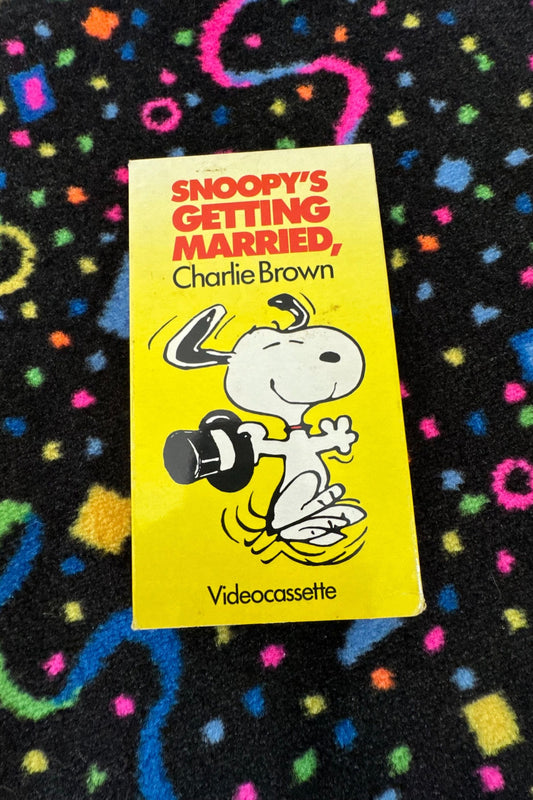 SNOOPY’S GETTING MARRIED CHARLIE BROWN*