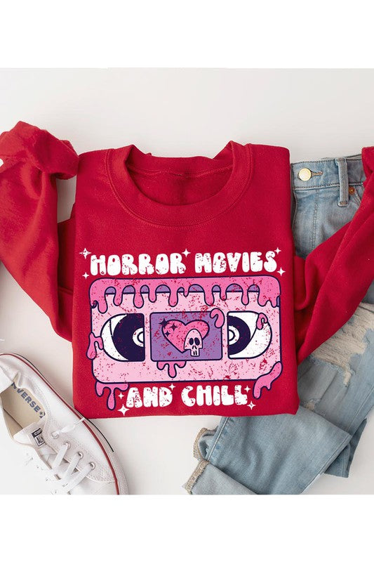 HORROR MOVIES AND CHILL SWEATSHIRT