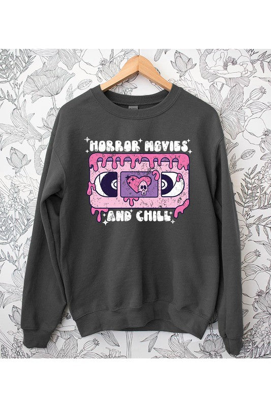 HORROR MOVIES AND CHILL SWEATSHIRT