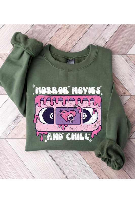 HORROR MOVIES AND CHILL SWEATSHIRT