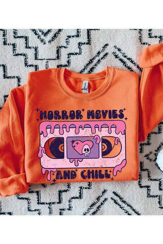 HORROR MOVIES AND CHILL SWEATSHIRT