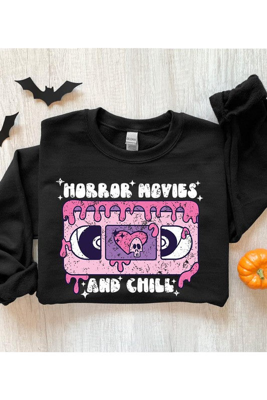 HORROR MOVIES AND CHILL SWEATSHIRT