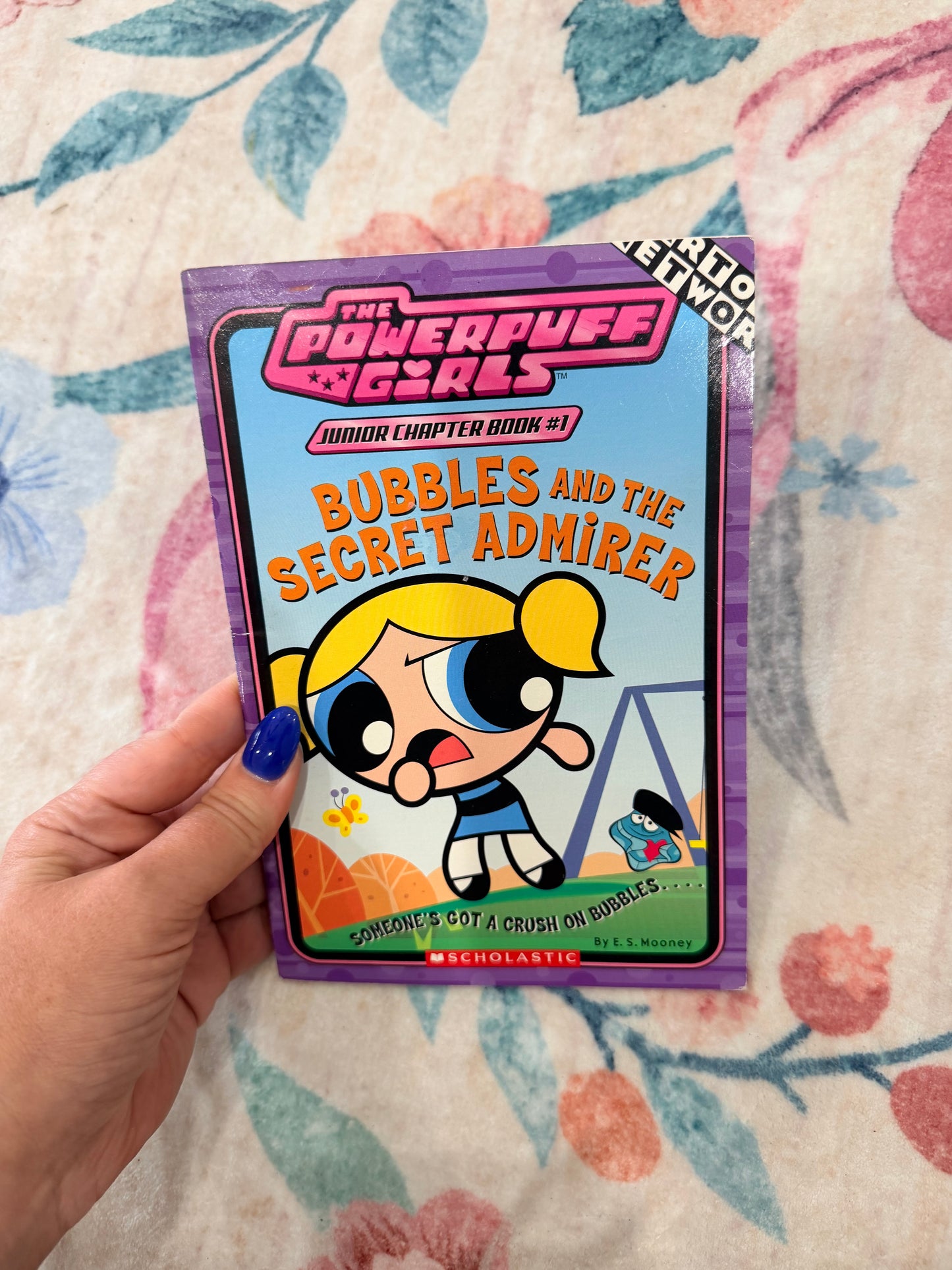 Powerpuff girls 
Bubbles and the secret admirer book