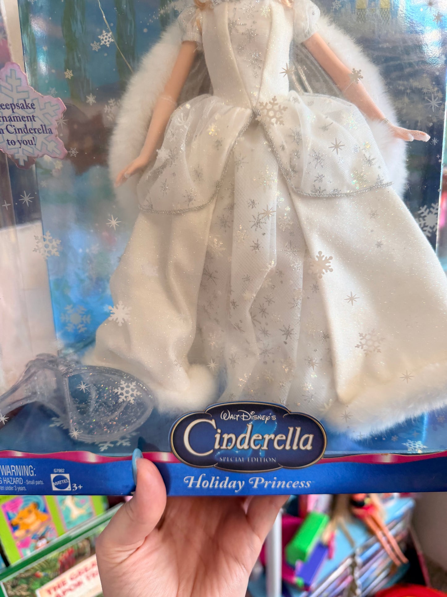 Cinderella Holiday Princess Barbie
