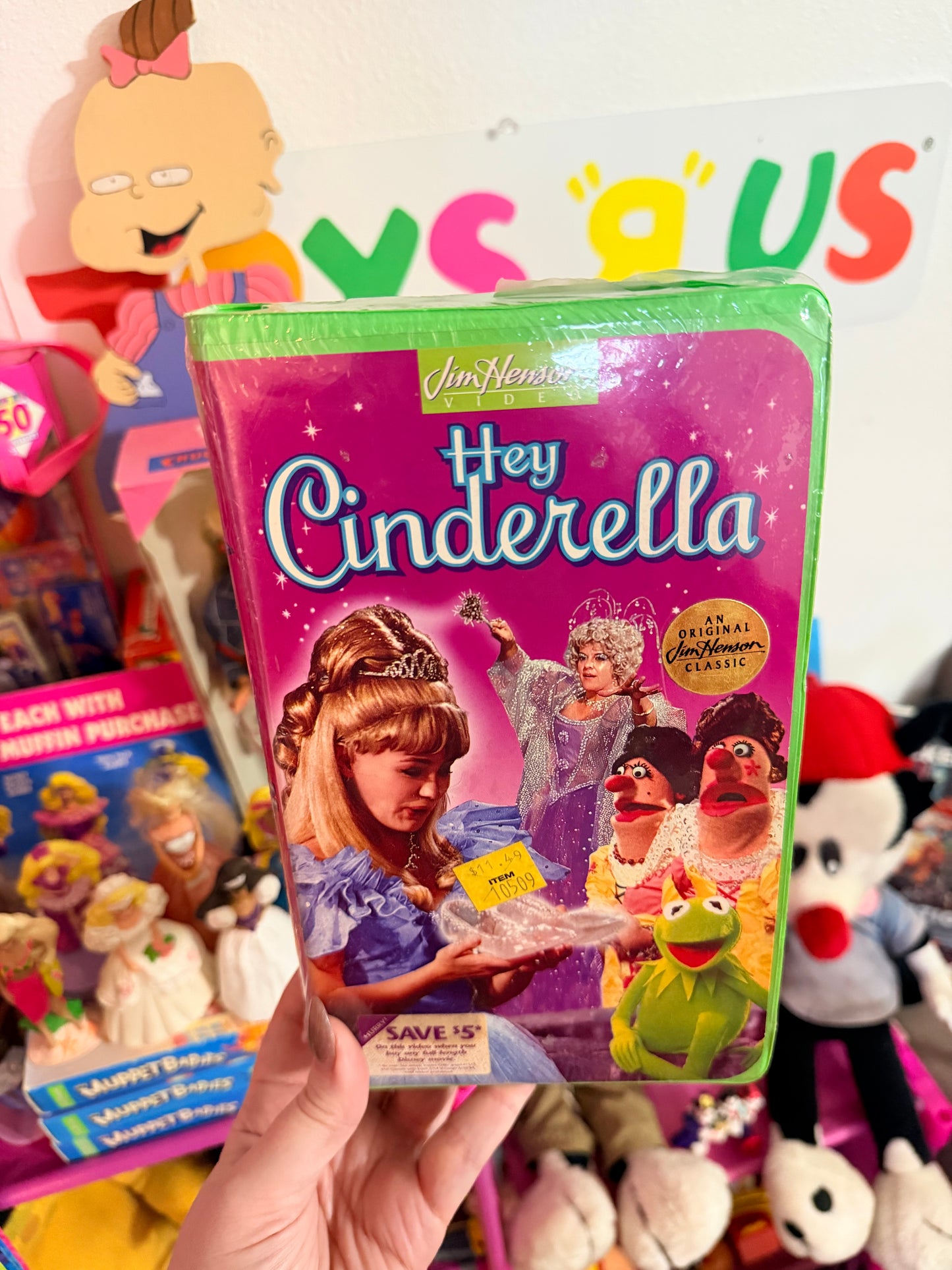 Hey Cinderella - An original Jim Henson classic vhs (sealed)