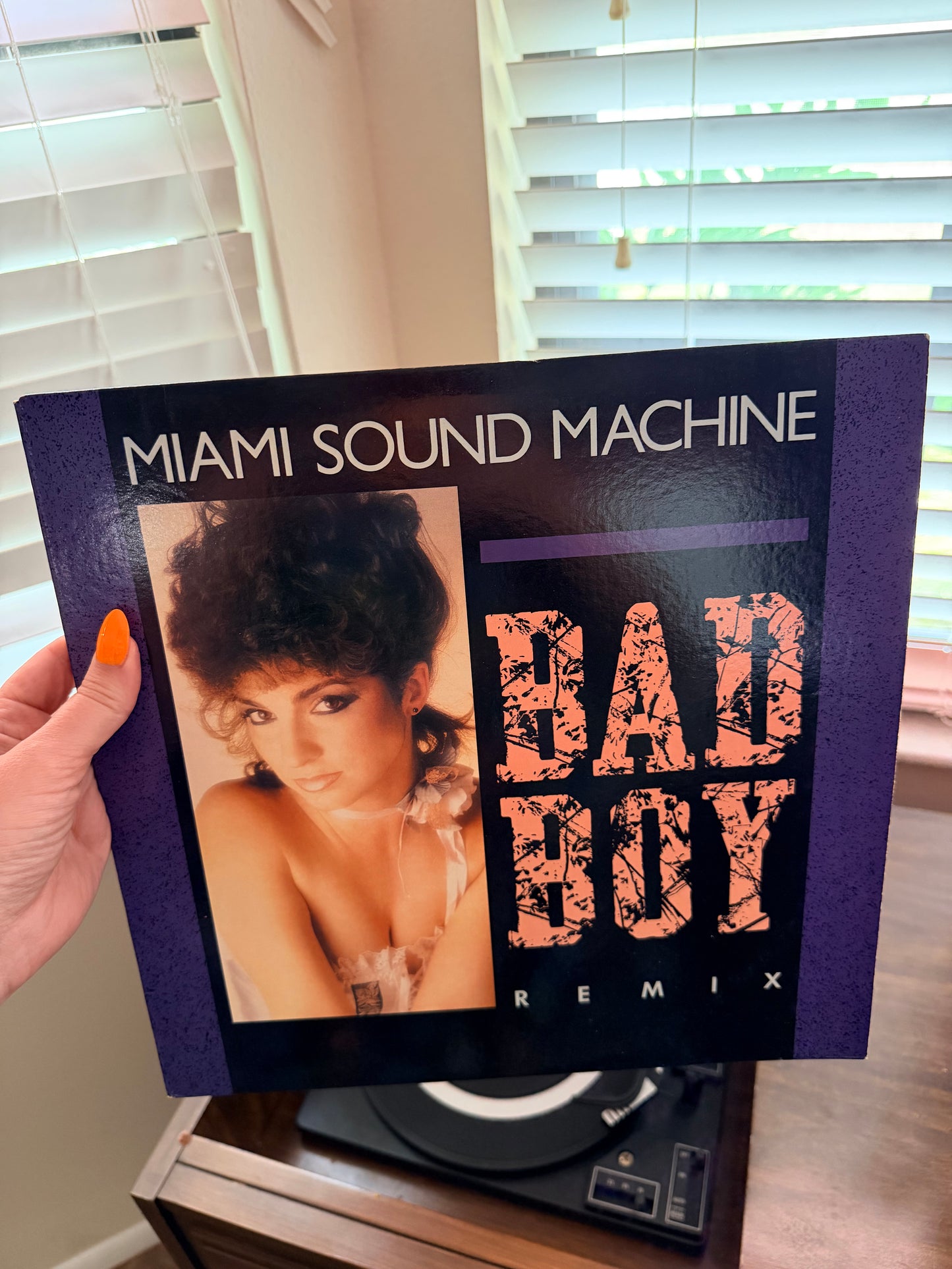 Miami sound machine bad boy remix vinyl
