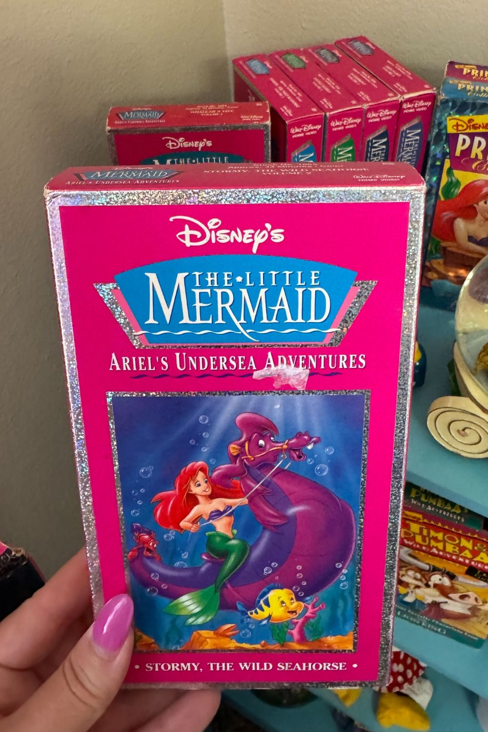 ARIEL’S UNDERSEA ADVENTURES: STORMY, THE WILD SEAHORSE VHS*