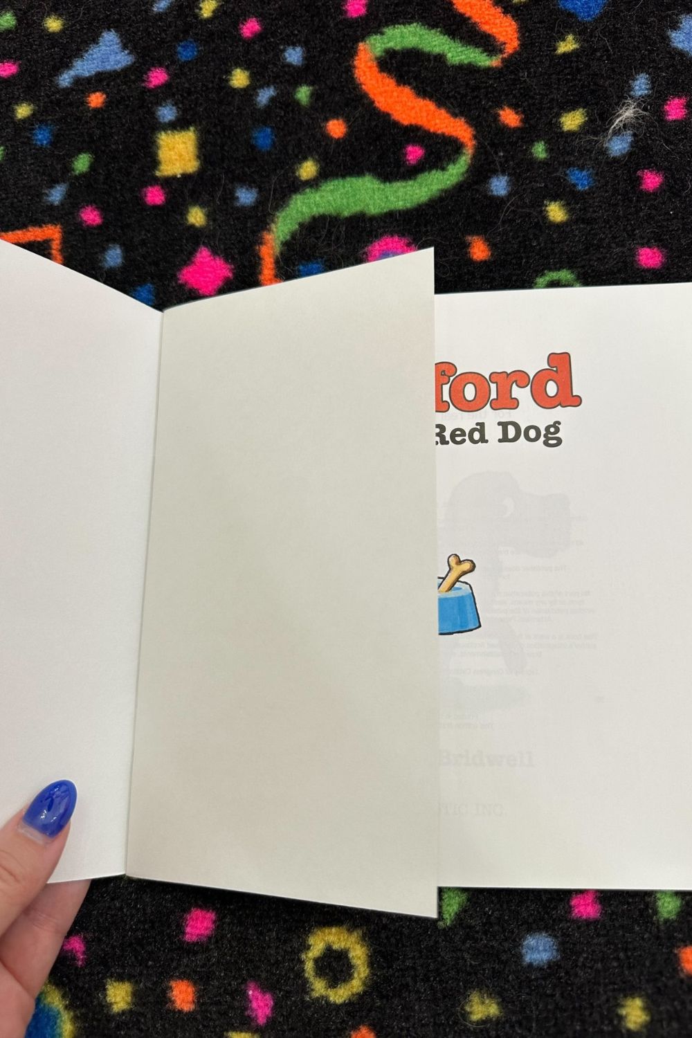 CLIFFORD THE BIG RED DOG BOOK*