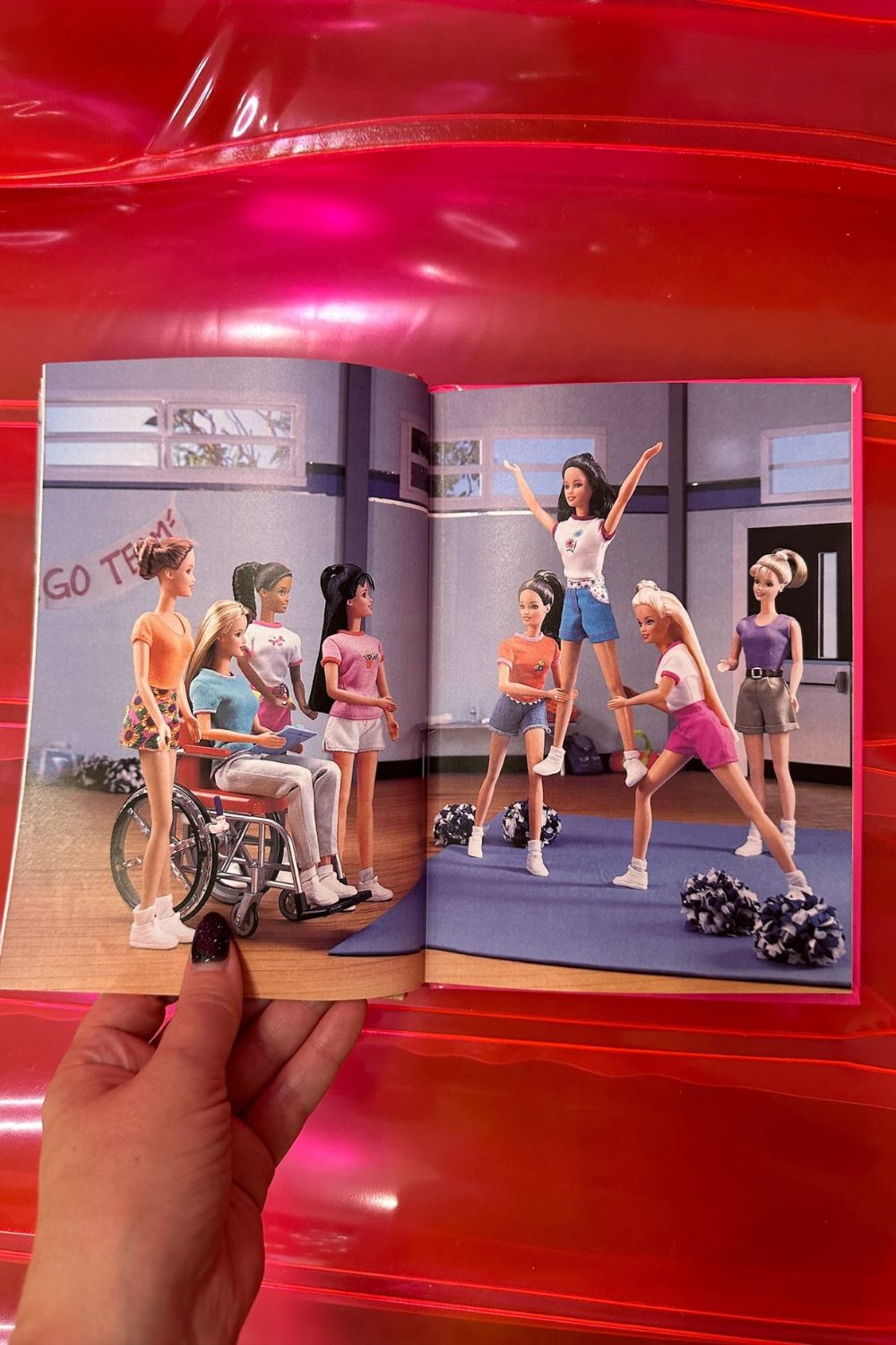 BARBIE: THREE CHEERS FOR BECKY BOOK*
