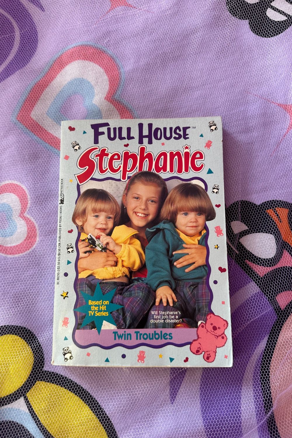 FULL HOUSE STEPHANIE TWIN TROUBLE BOOK*