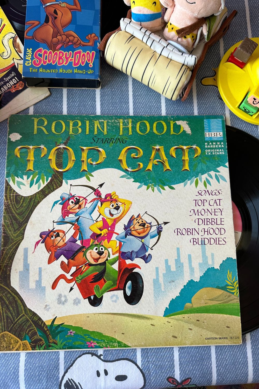 1965 ROBIN HOOD STARRING TOP CAT VINYL*