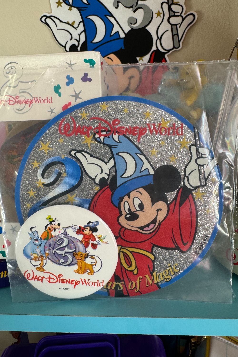 DISNEY WORLD 25TH ANNIVERSARY SOUVENIR BUNDLE*