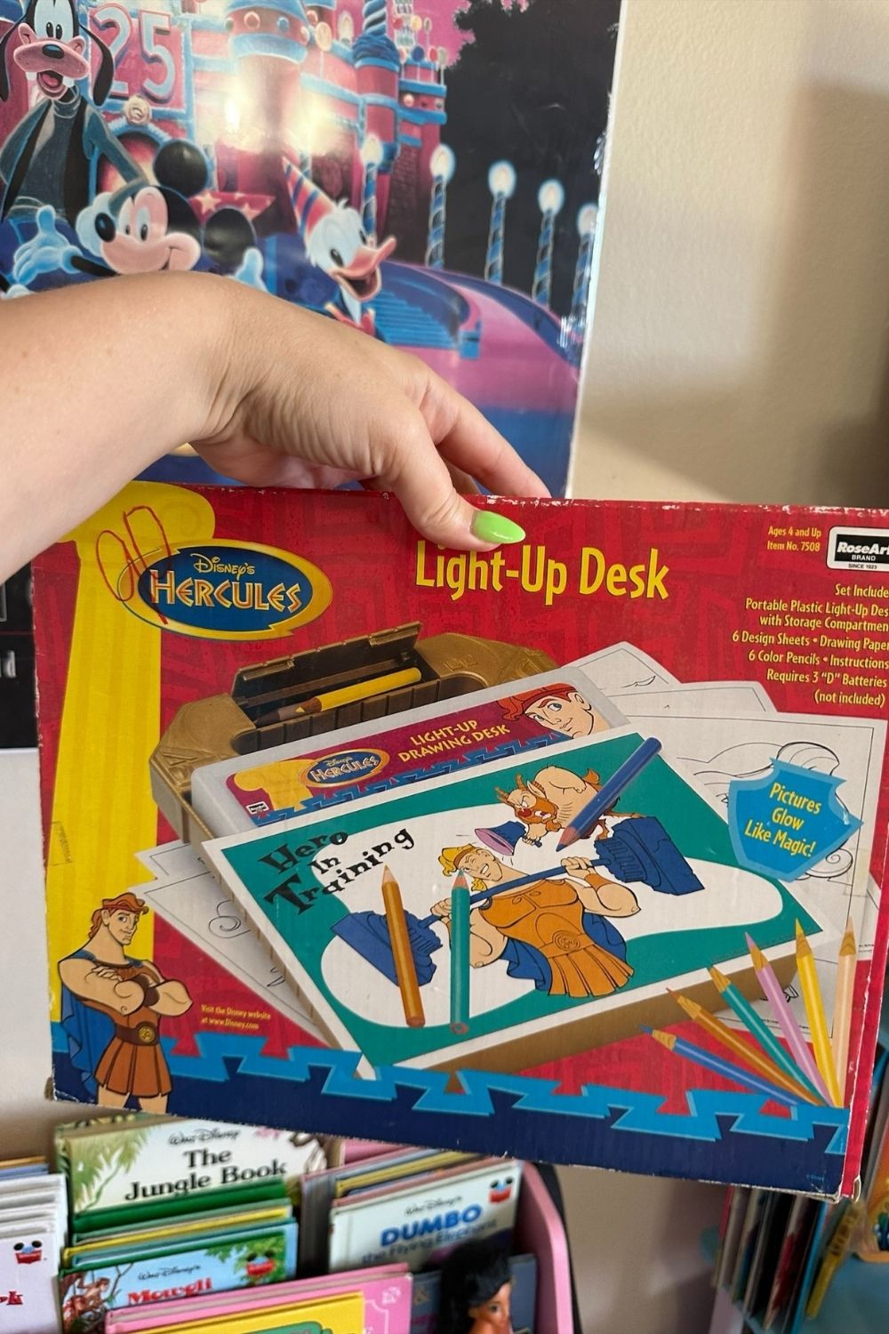 1997 HERCULES LITE UP DRAWING DESK (LITE UP DESK ONLY)*