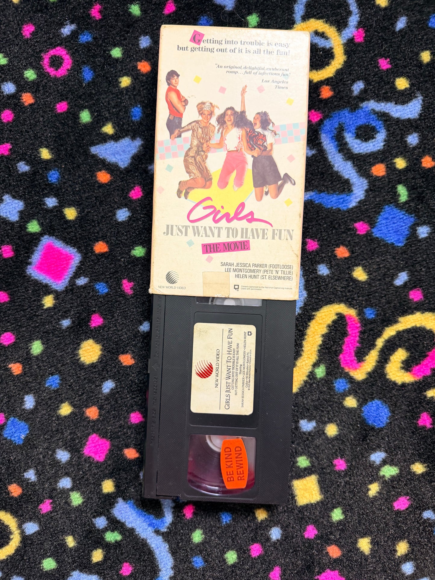 Girls just want to have fun vhs