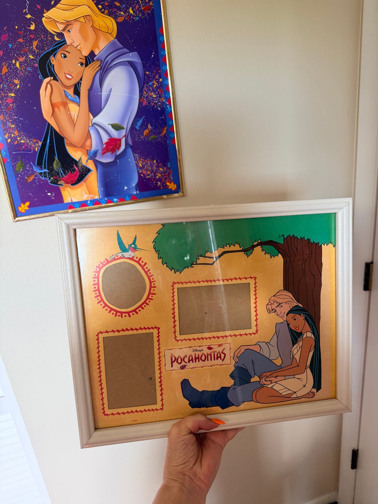 Vintage 90’s Pocahontas photo album frame
