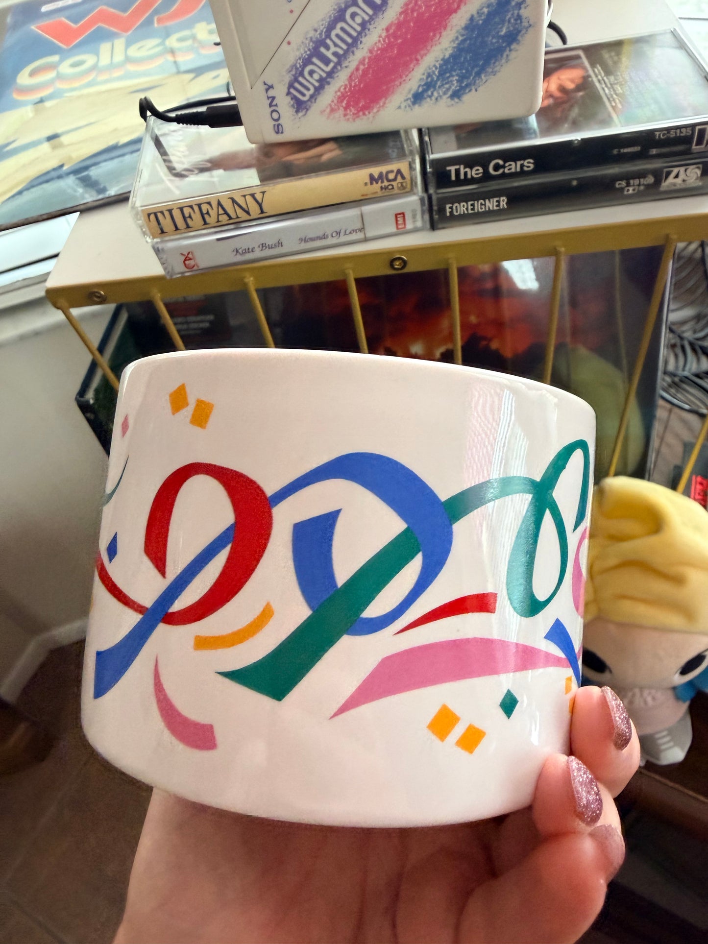 90’s funfetti print bowl