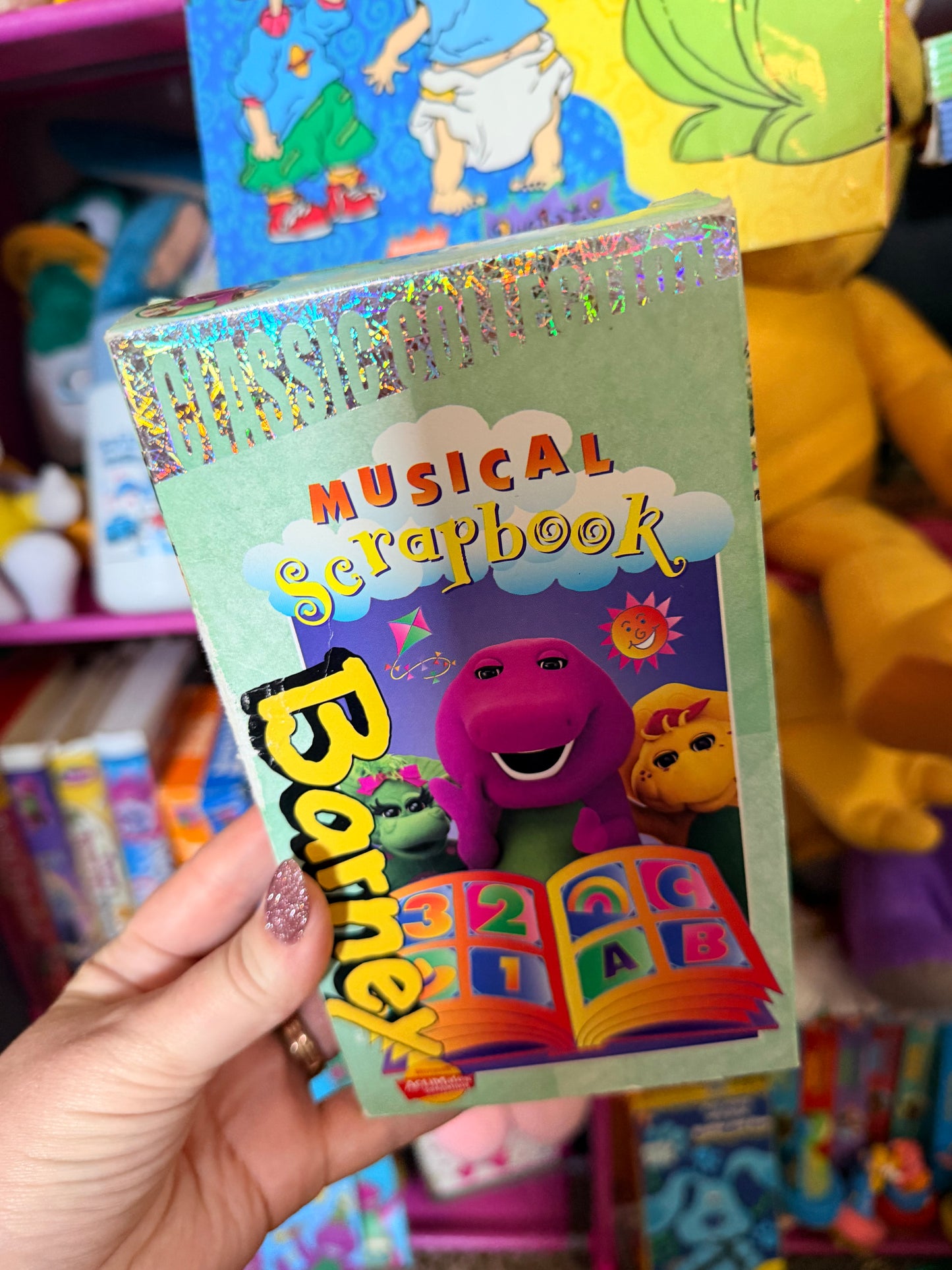 Barney musical scrapbook vhs
