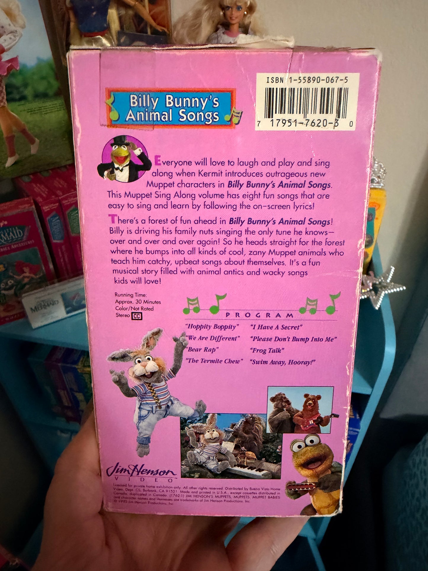 Muppet Sing Alongs: Billy Bunny’s Animal Songs vhs
