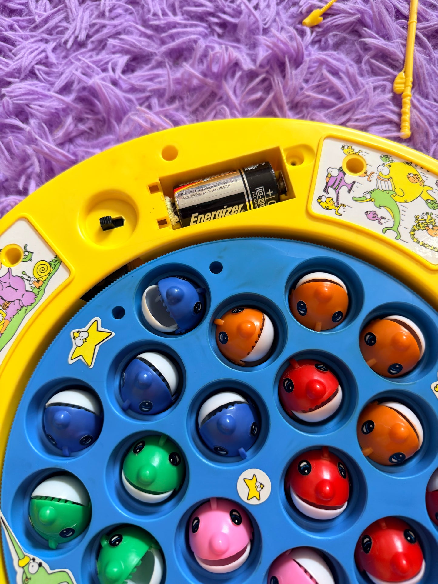 Vintage 1997 lets go fishing game