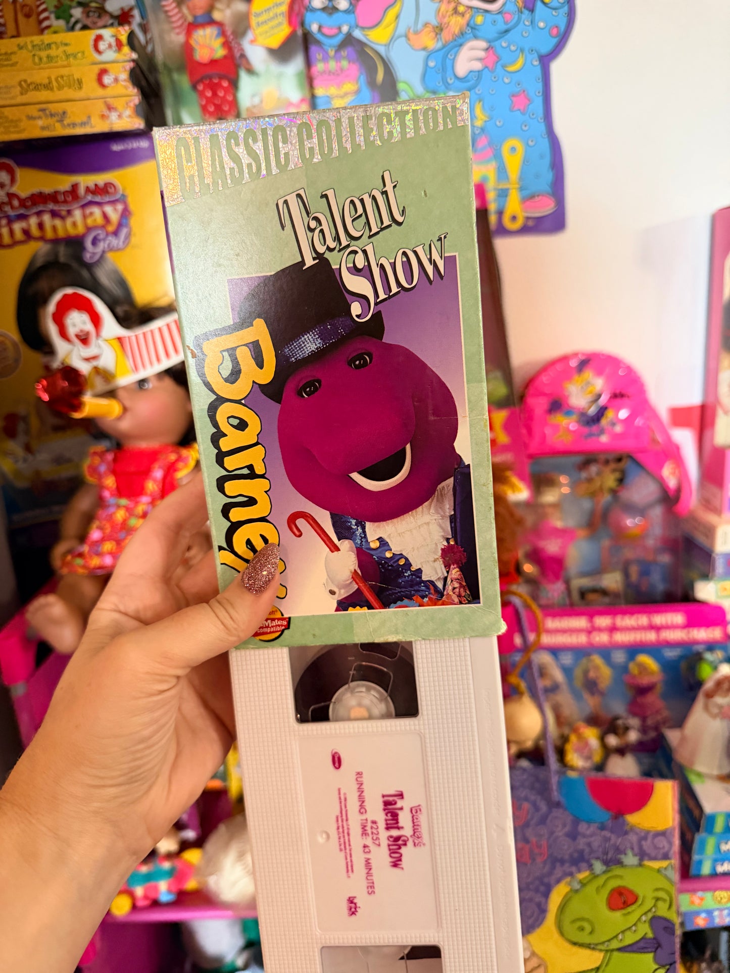 Barney talent show vhs