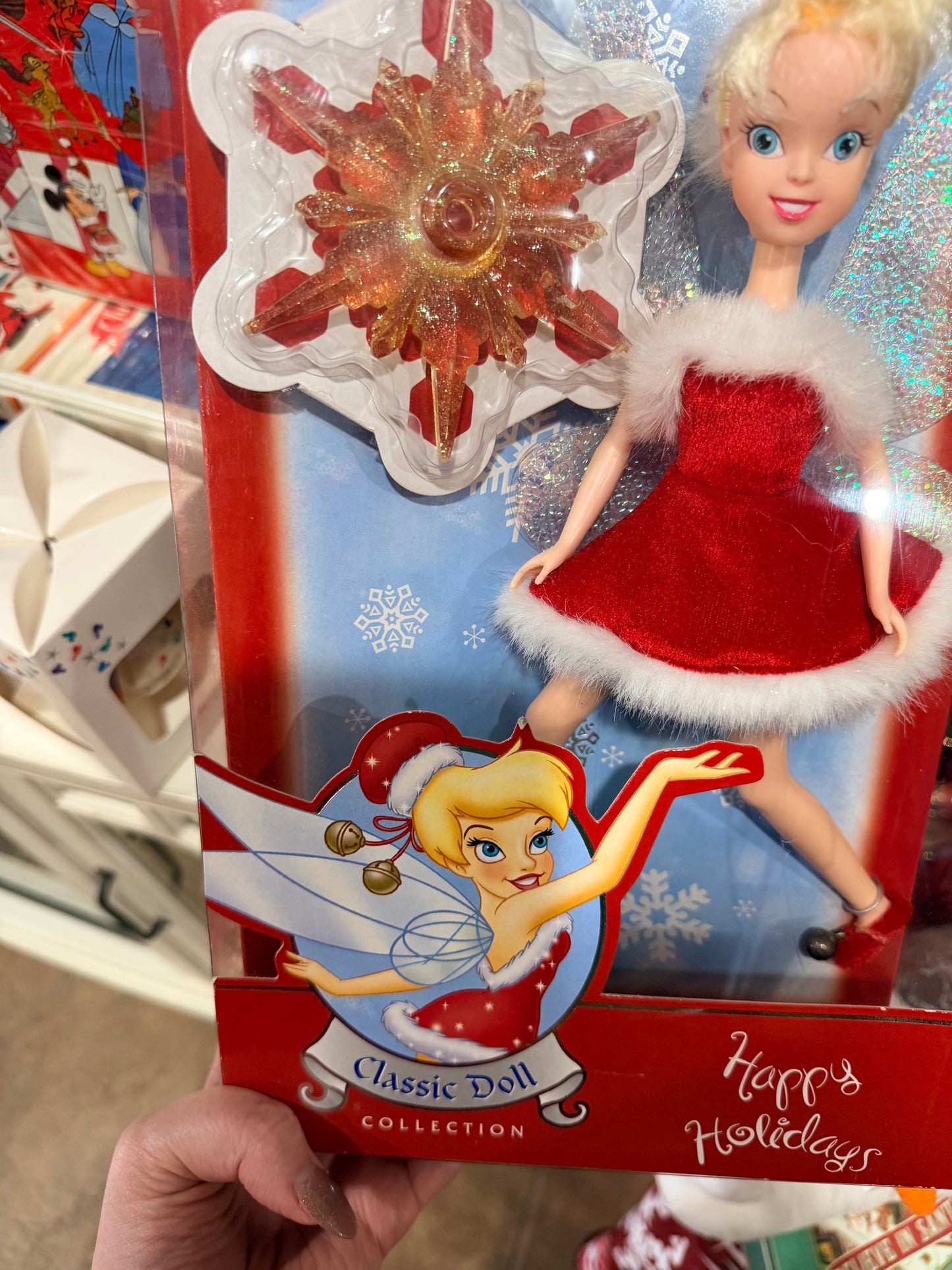 Tinkerbell Happy Holidays Classic Doll Collection
