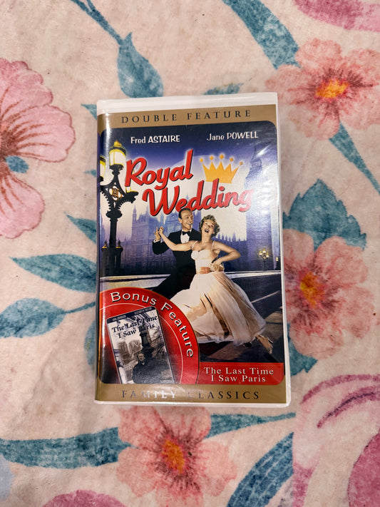 Royal Wedding vhs