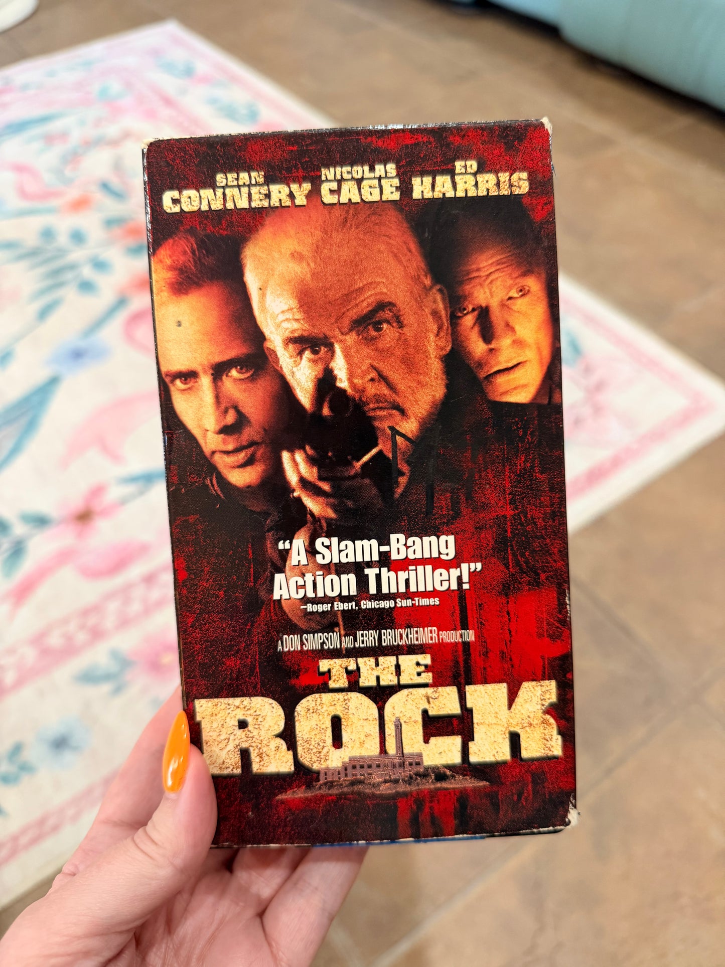 The rock vhs