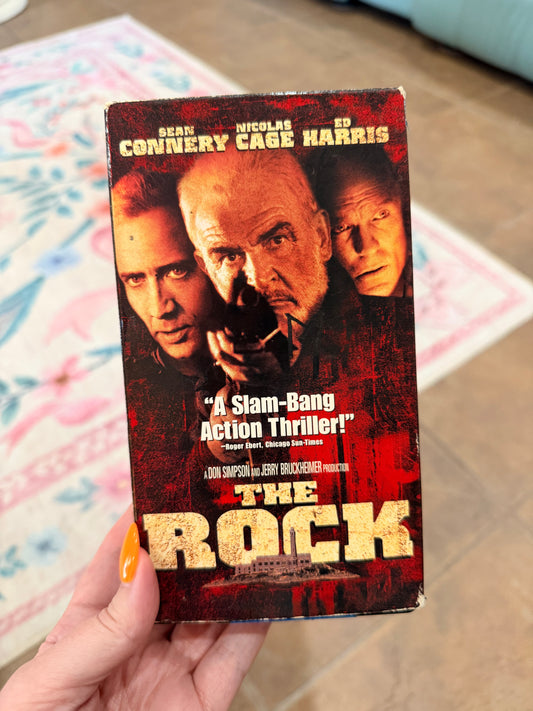 The rock vhs