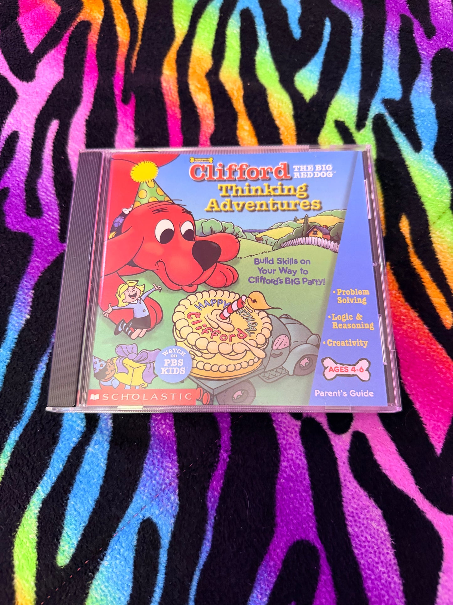 Clifford thinking adventures computer game